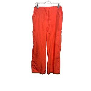 Reina Uniforms XSP Orange Scrub Pants With Pockets & Adjustable Drawstring